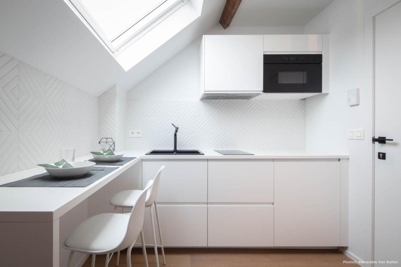 Studios Fully Equipped Near Place Stephanie 布鲁塞尔 外观 照片
