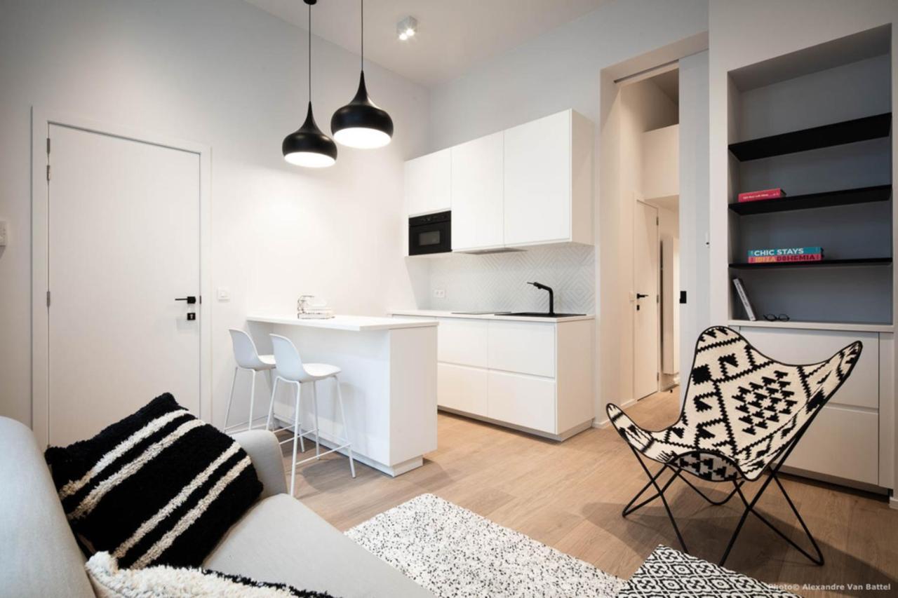 Studios Fully Equipped Near Place Stephanie 布鲁塞尔 外观 照片