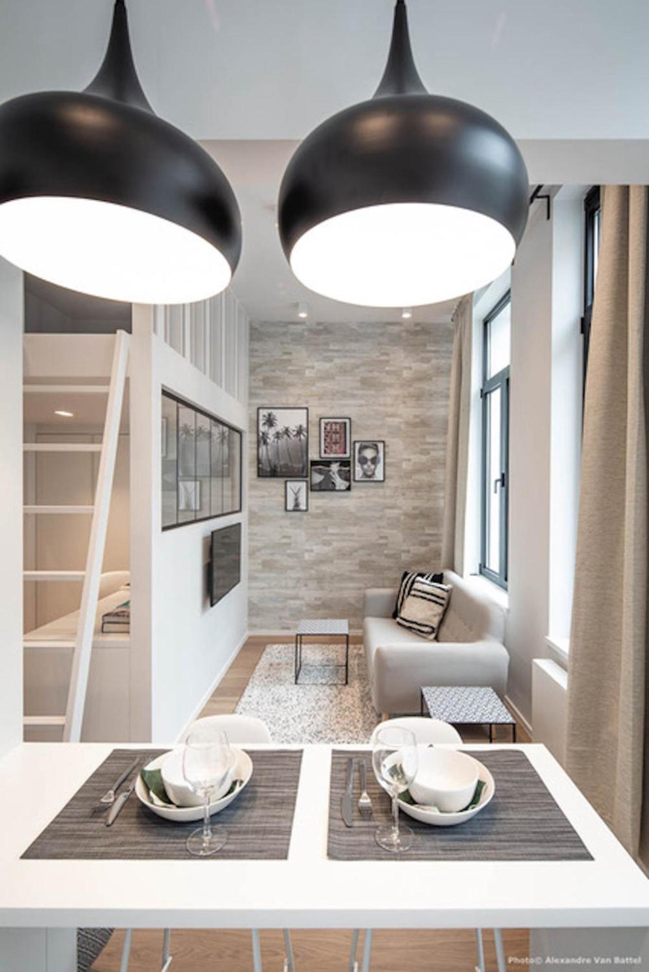 Studios Fully Equipped Near Place Stephanie 布鲁塞尔 外观 照片